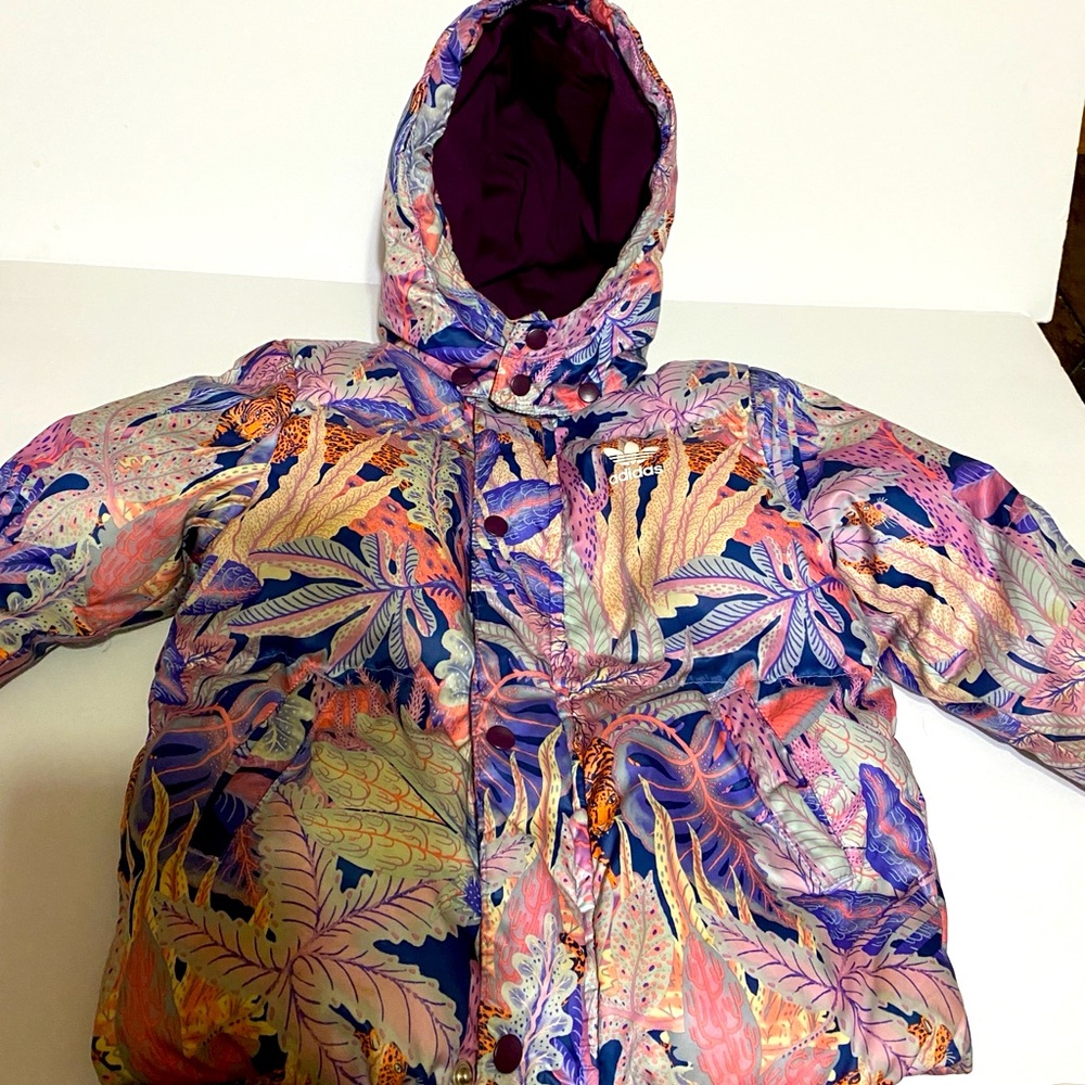 Adidas Kids Puffer Jacket European Line